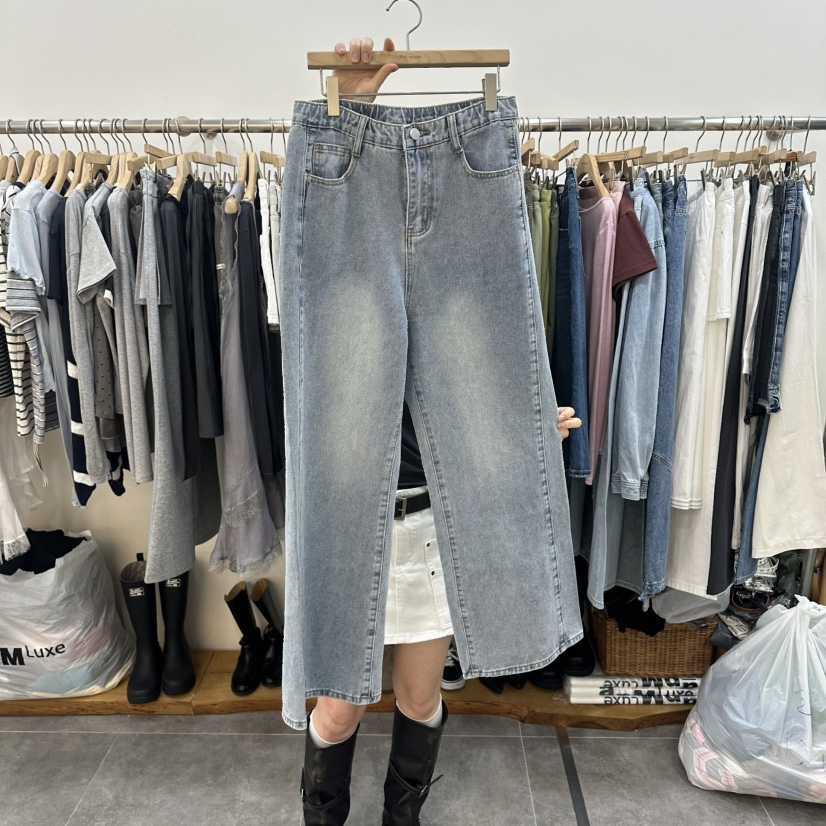 DELIGHT-L韓國直郵實拍女裝新品26春夏推薦時尚牛仔褲喇叭DELIGHT-L牛仔褲