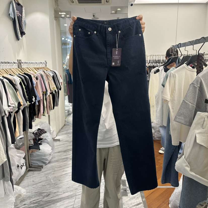 MOANA/ETC韓國直郵女士新品休閑時尚熱賣推薦人氣牛仔褲MOANA/ETC牛仔褲