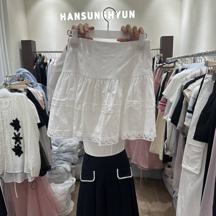 HANSUNGHYUN韓國東大門直郵女裝新品26春夏人氣熱賣休閑裙褲HANSUNGHYUN裙褲