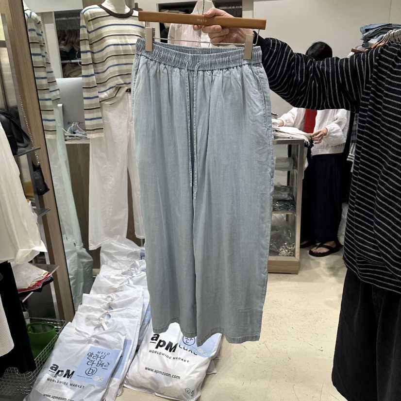 MELO韓國直郵實拍女裝新品推薦休閑熱賣26春夏職業休閑褲MELO休閑褲
