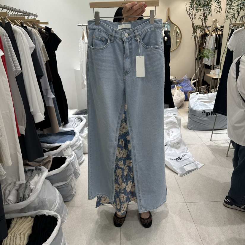 GRACIA韓國直郵女士新品熱賣人氣休閑時尚26春夏職業牛仔褲GRACIA牛仔褲