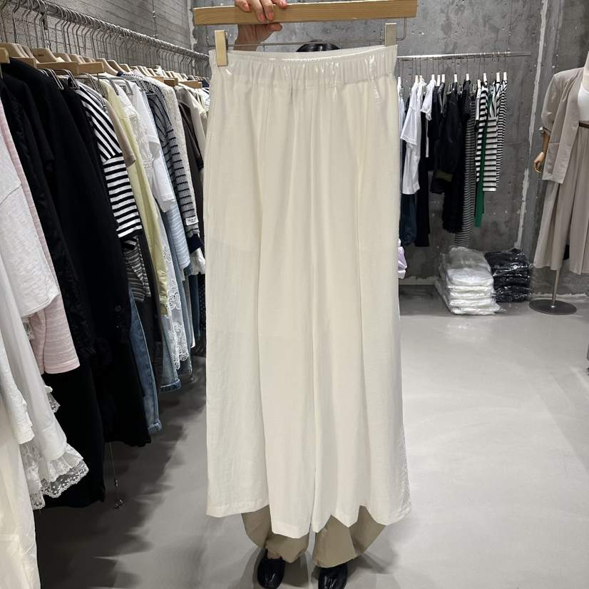 JUNI韓國東大門直郵女裝新品休閑26春夏時尚休閑褲不含腰帶my juni休閑褲