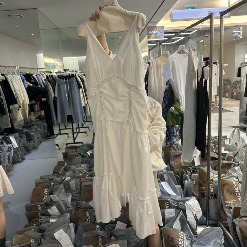 DOUBLE STANDARD/LE SMOKING/MAISONSTAFF韓國東大門直郵女士新品熱賣連衣裙MAISONSTAFF連衣裙