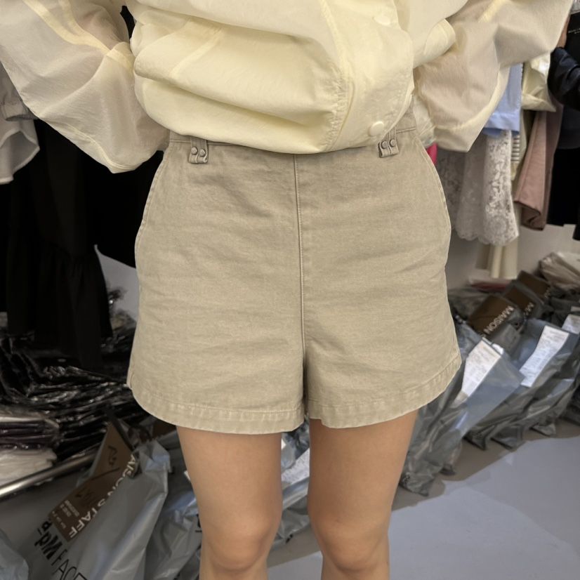 DOUBLE STANDARD/LE SMOKING/MAISONSTAFF韓國東大門直郵女士新品人氣短褲MAISONSTAFF短褲