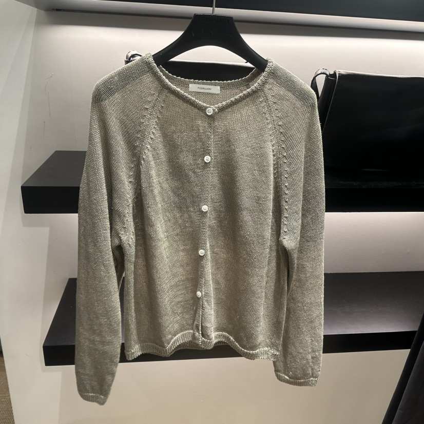 FEBRUARY 11韓國東大門代購女裝新款人氣熱賣針織衫亞麻布FEBRUARY 11針織衫