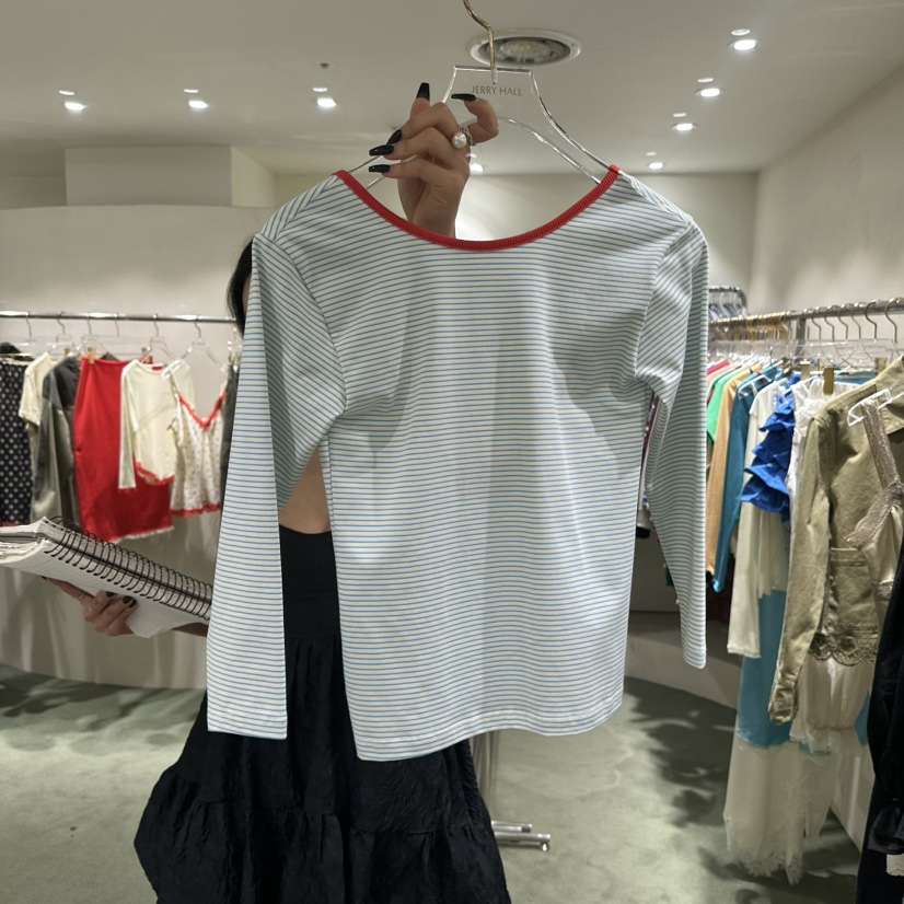 JERRY HALL-P韓國代購女裝新款時尚推薦26春夏職業長袖T恤JERRY HALL長袖T恤