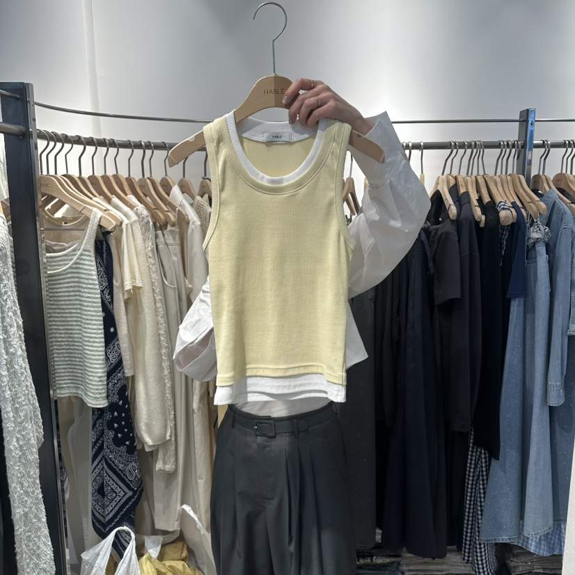 HABLE韓國直郵實拍女士新品時尚熱賣休閑人氣26春夏吊帶背心HABLE吊帶/背心