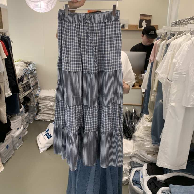 ARE韓國東大門直郵女裝新品時尚職業人氣休閑26春夏熱賣長裙ARE YOU/ARE長裙