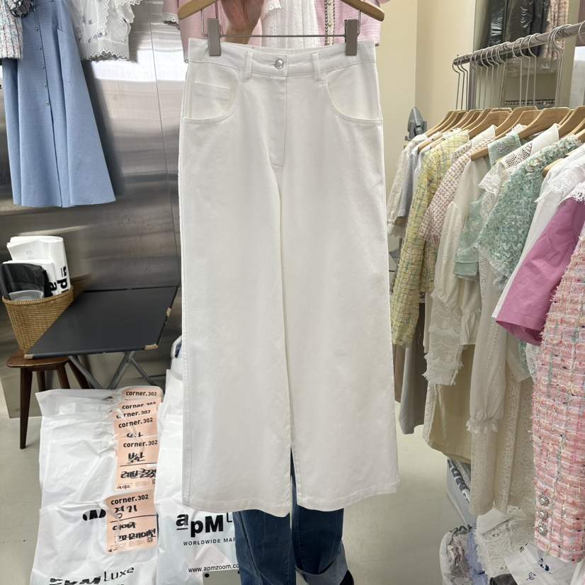 CORNER韓國直郵實拍女裝新品休閑人氣職業推薦26春夏休閑褲CORNER.302休閑褲