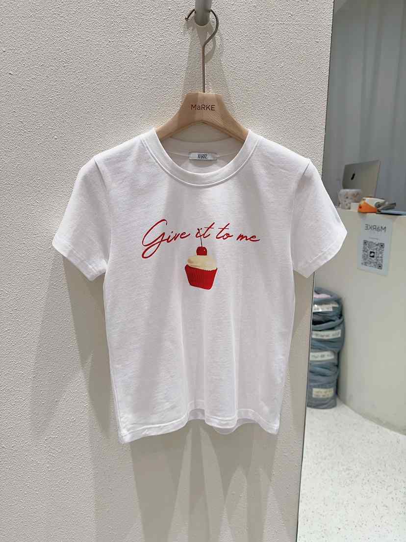 MARKE-P韓國直郵女裝新款人氣26春夏職業推薦休閑時尚T恤MARKE-PT恤
