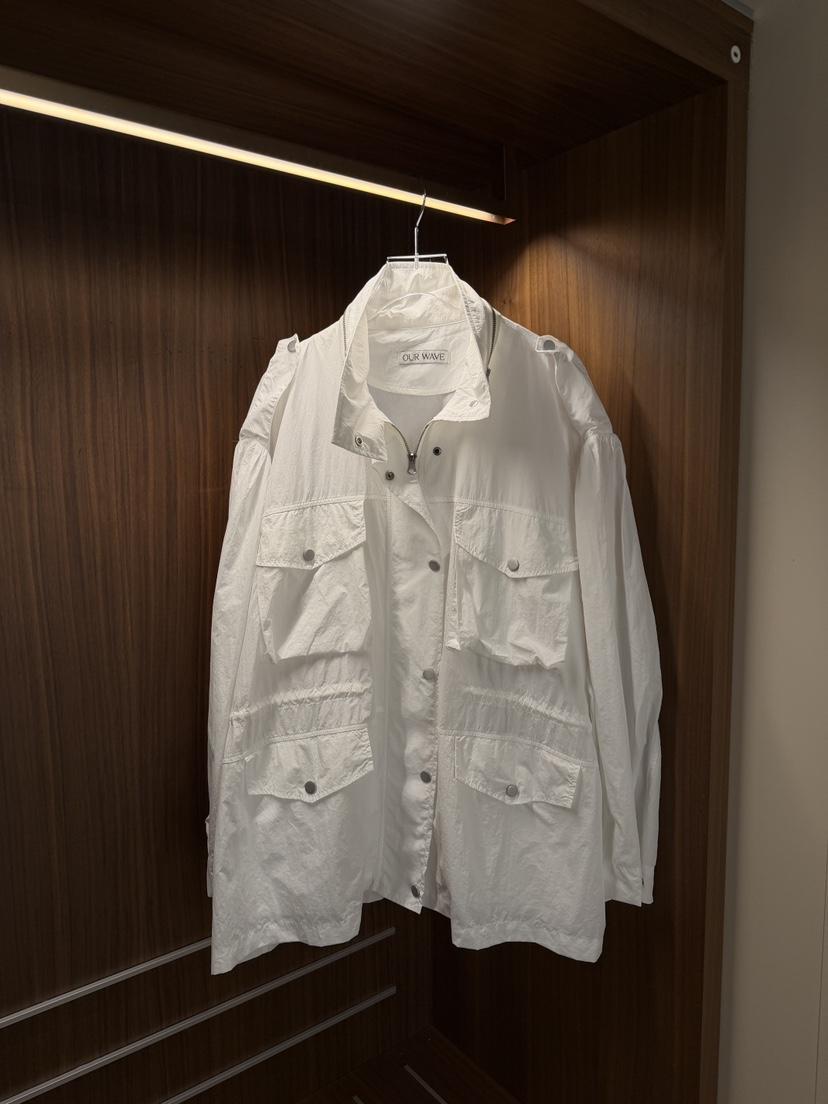 OURWAVE/OUR ROOM韓國東大門代購女裝新品26春夏夾克尼龍絨Our Wave/Our Room夾克