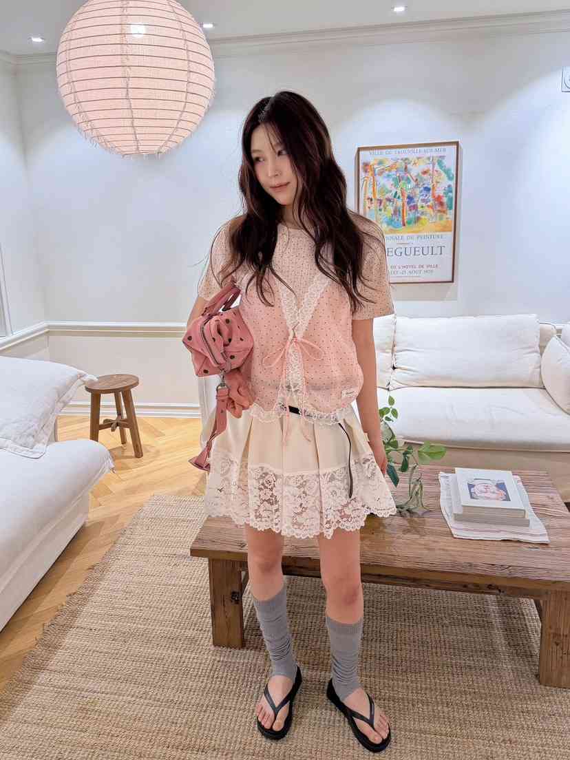 BOUTIQUE-L韓國東大門代購女裝新款人氣熱賣26春夏時尚短裙BOUTIQUE-L短裙