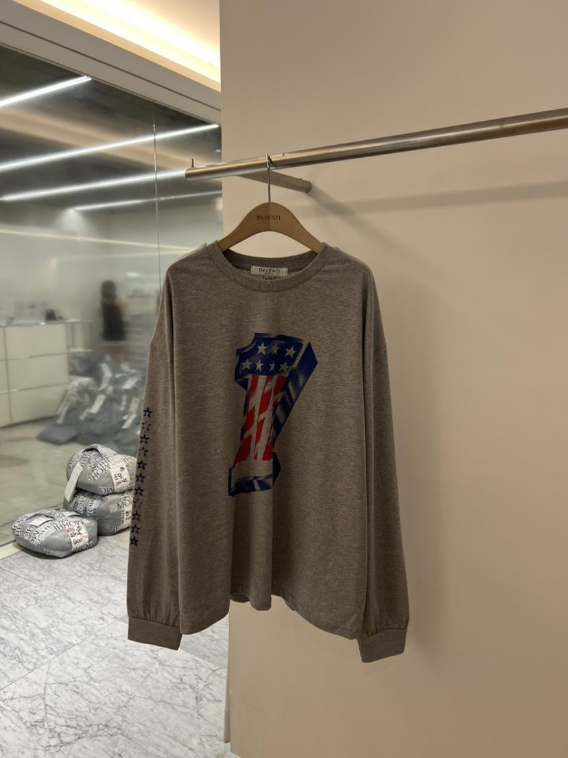 DE VENTI韓國東大門直郵女裝新款熱賣休閑時尚人氣長袖T恤DE VENTI長袖T恤