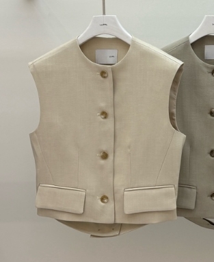 LE-PPL韓國東大門代購女士新品休閑推薦人氣時尚職業馬甲LE-PPL馬甲