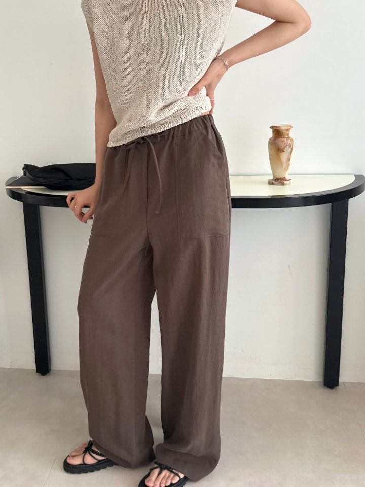 KOMOREBI韓國東大門直郵女士新款時尚人氣休閑推薦休閑褲KOMOREBI休閑褲