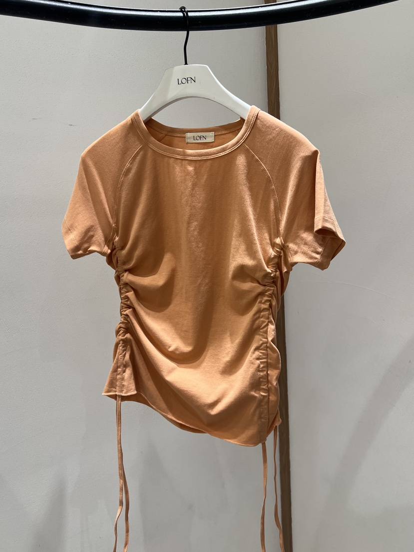 LOFN韓國直郵實拍女裝新品職業26春夏時尚熱賣休閑推薦T恤LOFNT恤