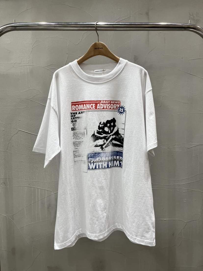 INSSENSE-A韓國直郵實拍女士新款職業時尚推薦休閑26春夏T恤INSSENSE-AT恤