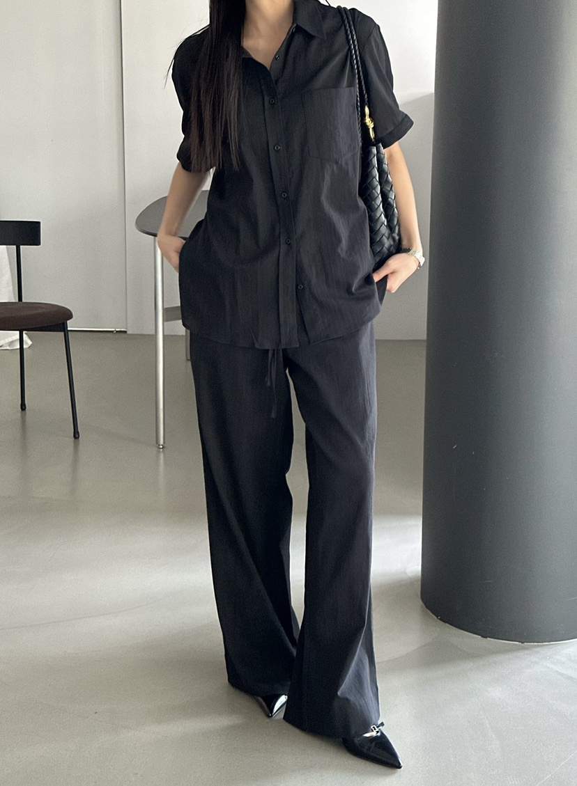 LE VASE韓國直郵女士新款熱賣職業推薦人氣時尚襯衫蕾絲衫LE VASE襯衫/蕾絲衫