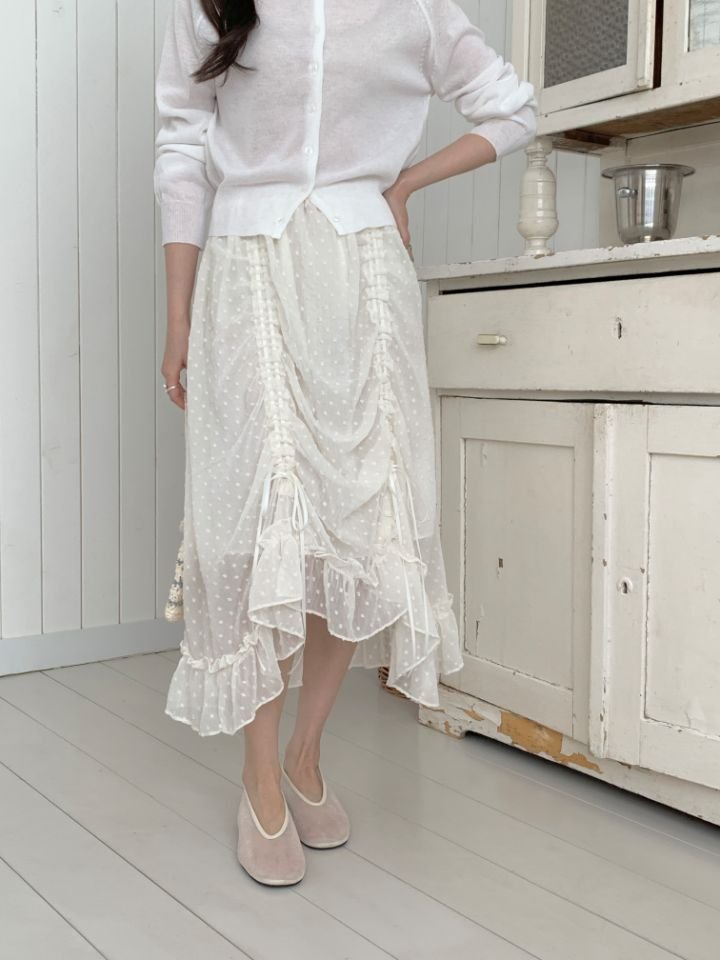 CRONG東大門代購女裝新款26春夏休閑人氣推薦半身裙中短裙CRONG半身裙/中短裙