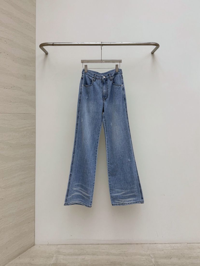 AB韓國直郵實拍女裝新品職業26春夏熱賣休閑人氣時尚牛仔褲AB牛仔褲