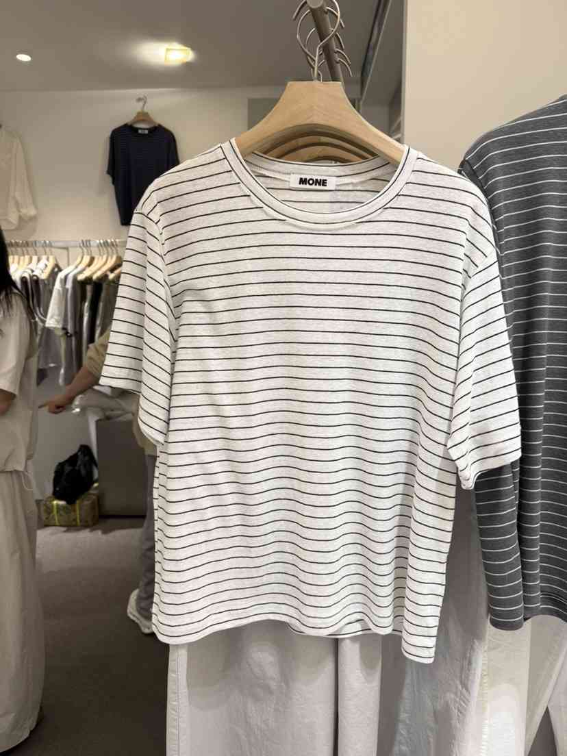 MONE-A韓國代購女裝新品26春夏休閑時尚職業推薦人氣T恤MONE-AT恤