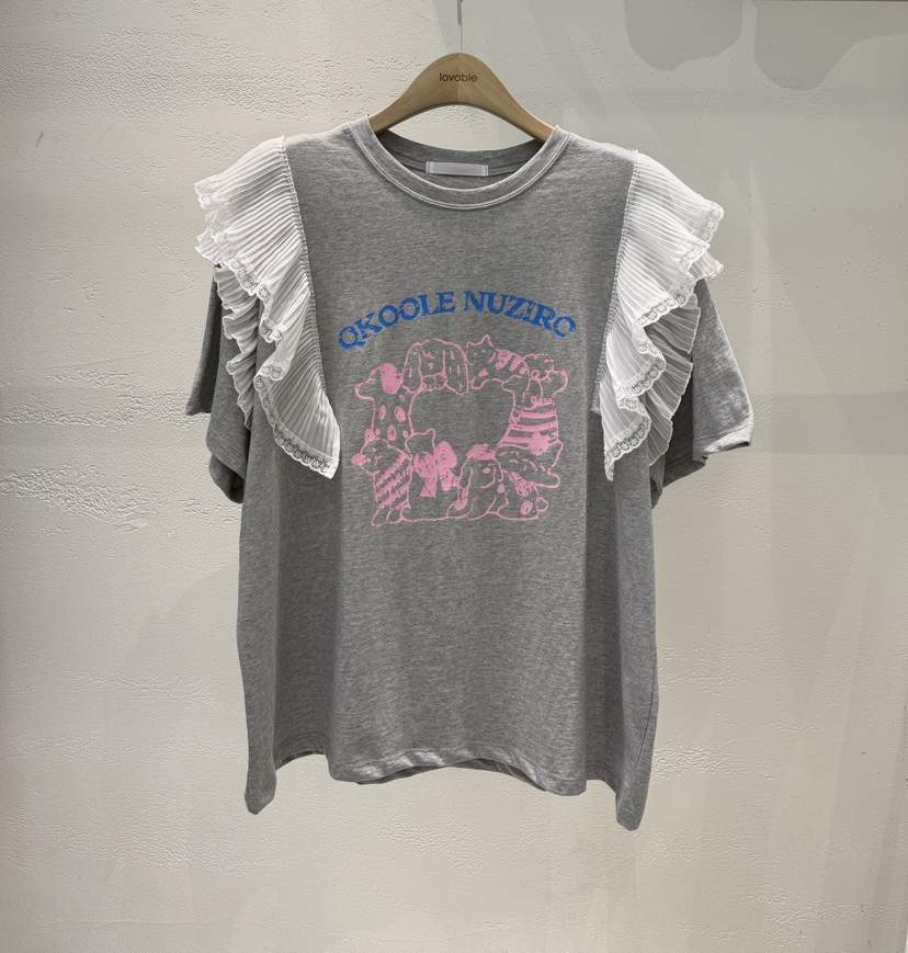 LOVABLE韓國東大門代購女裝新品人氣熱賣職業休閑26春夏T恤LOVABLET恤