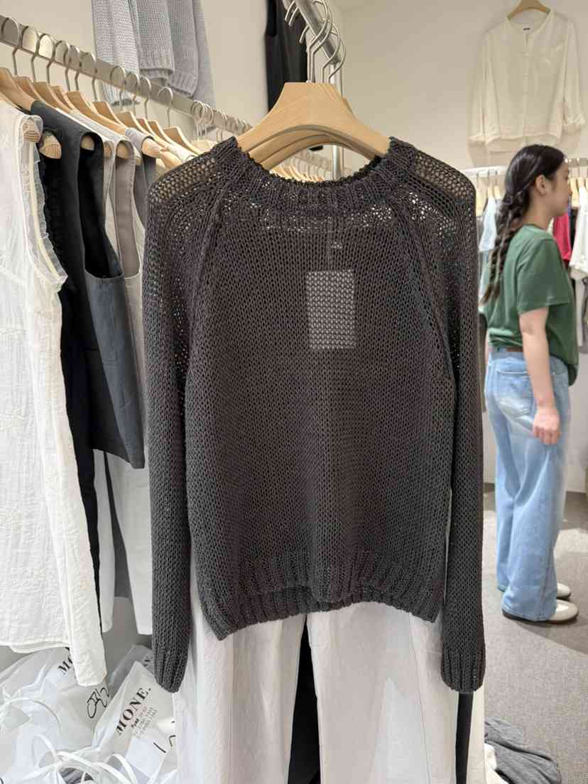 MONE-A韓國直郵實拍女士新款26春夏人氣職業推薦休閑針織衫MONE-A針織衫