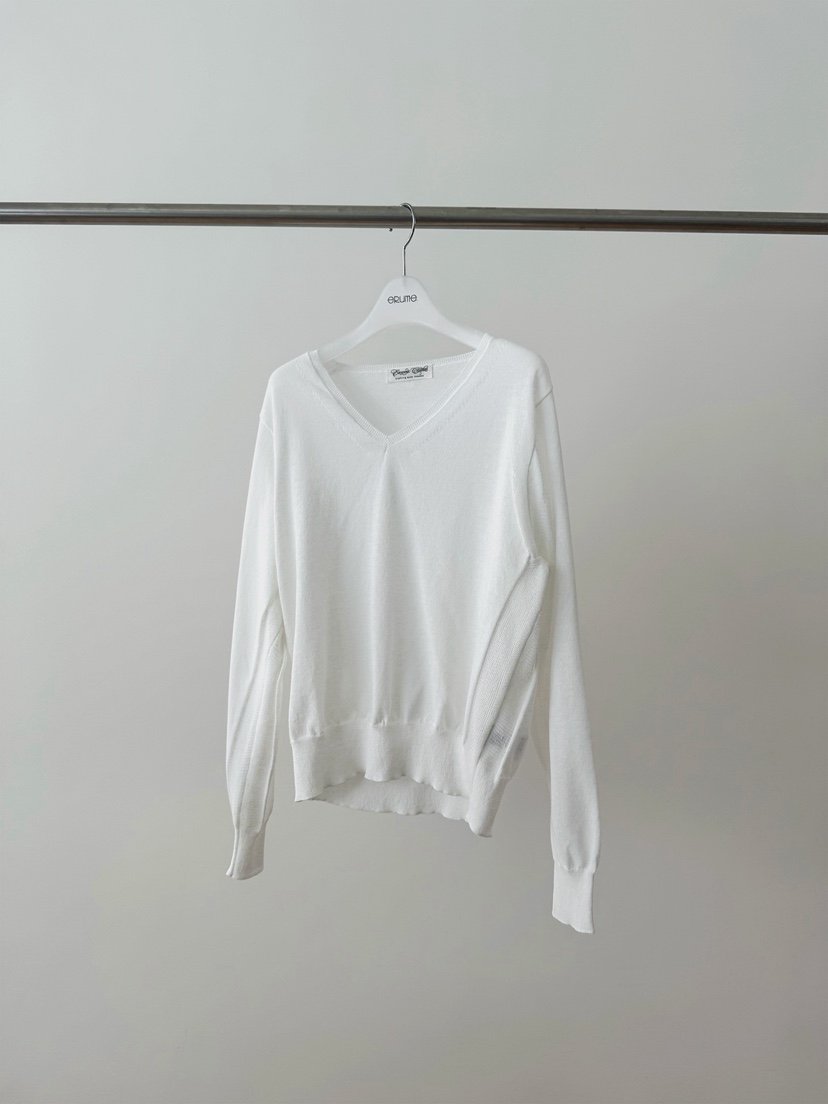 ERUME韓國直郵女士新品人氣職業推薦26春夏時尚針織衫亞麻布ERUME針織衫