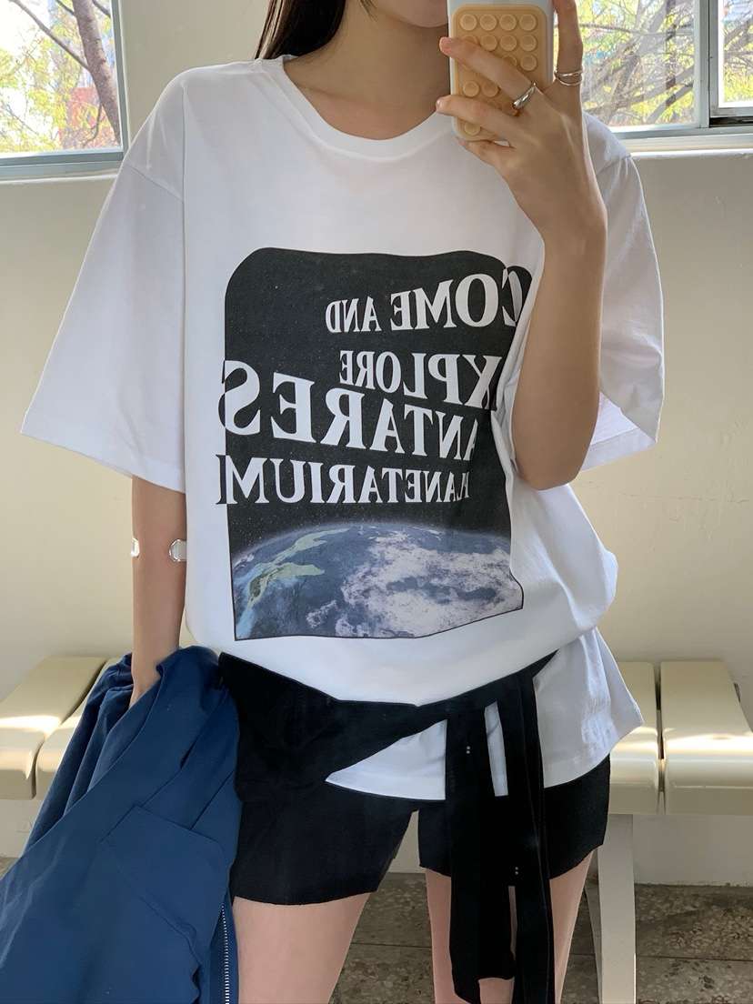 UNBOUND韓國代購女裝新品26春夏時尚真品人氣休閑推薦T恤UNBOUNDT恤