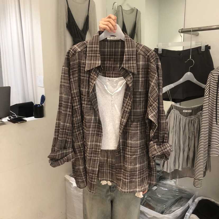 AUBE韓國東大門代購女士新品人氣時尚襯衫蕾絲衫不含內搭AUBE襯衫/蕾絲衫