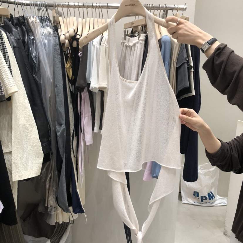 FRE韓國直郵女士新款人氣職業26春夏時尚休閑推薦吊帶背心FRE SEOUL吊帶/背心