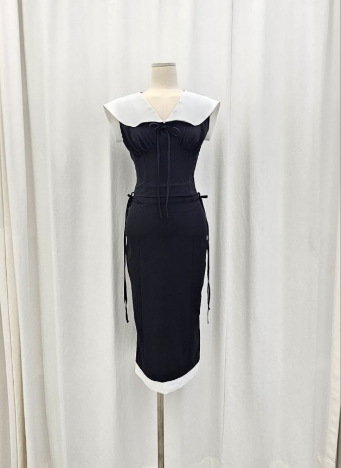 HIGH HEELS韓國代購女士新款26春夏真品人氣時尚推薦長裙HIGH HEELS長裙