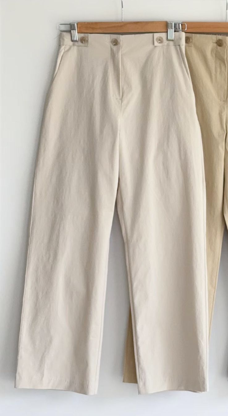 OTTO東大門實拍女士新品熱賣休閑真品推薦人氣休閑褲紐扣OTTO休閑褲