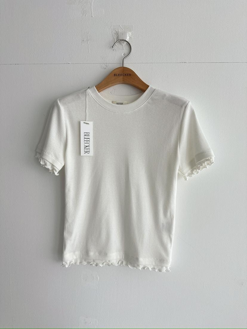BLEECKER東大門代購女裝新品人氣職業時尚推薦真品T恤羅紋BLEECKERT恤