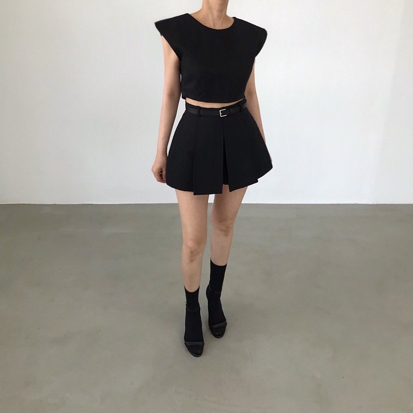 2TWO MOON韓國東大門代購女士新品時尚推薦人氣吊帶背心2TWO MOON吊帶/背心