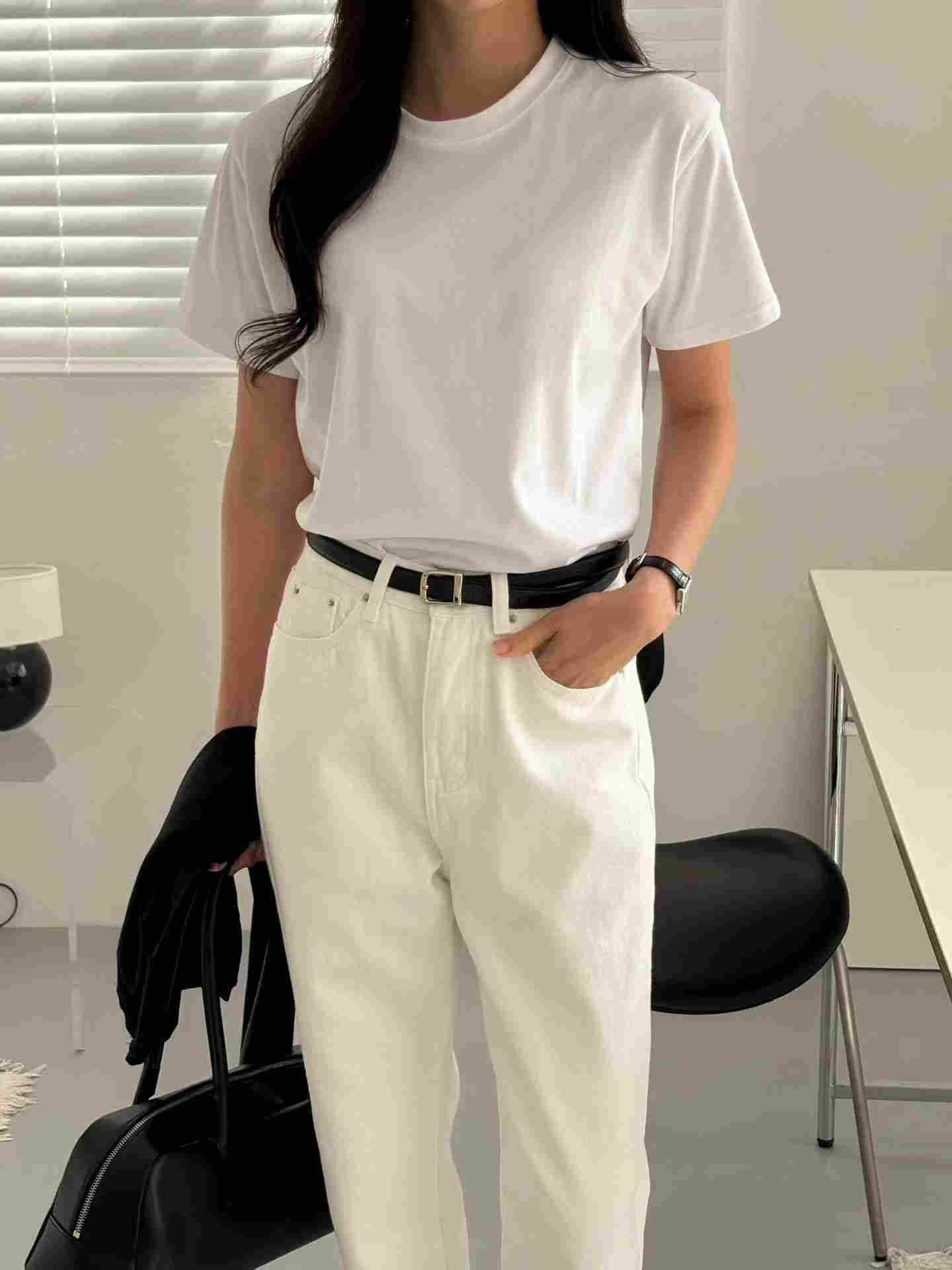 SWEETEE-스위티-T韓國直郵女士新品推薦職業休閑26春夏T恤SWEETEET恤