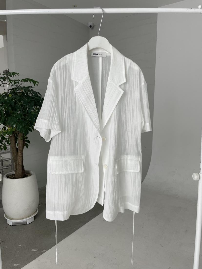 URBANE cloth韓國直郵實拍女裝新款熱賣人氣時尚夾克含腰繩URBANE cloth夾克