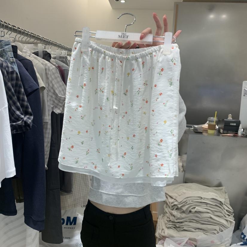 MEET ME韓國代購女士新品推薦人氣休閑時尚職業熱賣短裙MEET ME短裙