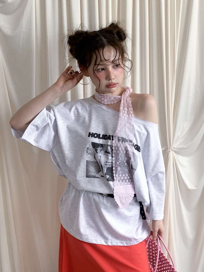 JKICHI韓國東大門直郵女裝新款時尚職業人氣休閑T恤含腰帶JKICHIT恤