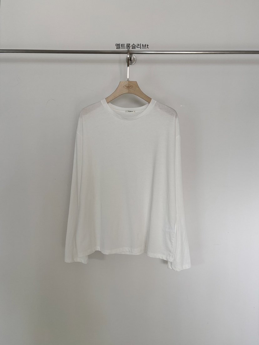 VERGAMOT韓國代購女士新款職業休閑推薦人氣熱賣26春夏長袖T恤VERGAMOT長袖T恤