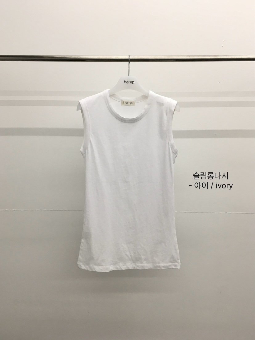 HEMP-P韓國直郵實拍女士新品時尚人氣熱賣吊帶背心修身長款hemp吊帶/背心