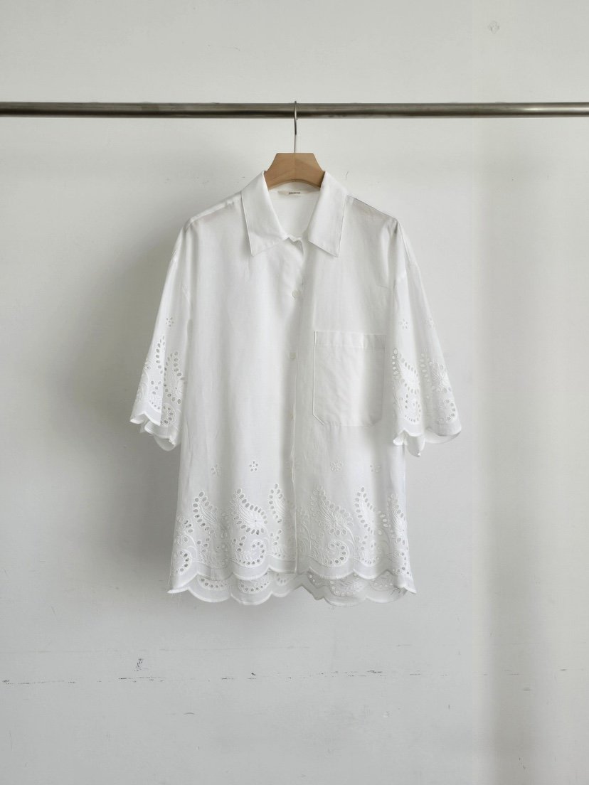 J SHOP韓國代購女士新品時尚熱賣職業推薦休閑襯衫蕾絲衫J_SHOP襯衫/蕾絲衫