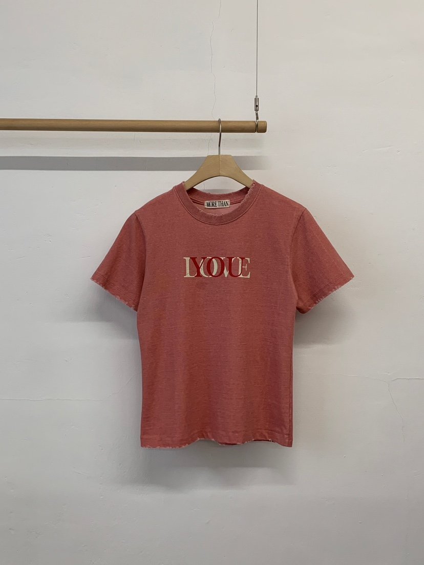 MORE THAN-P韓國代購女裝新款人氣休閑職業熱賣26春夏T恤MORE THANT恤