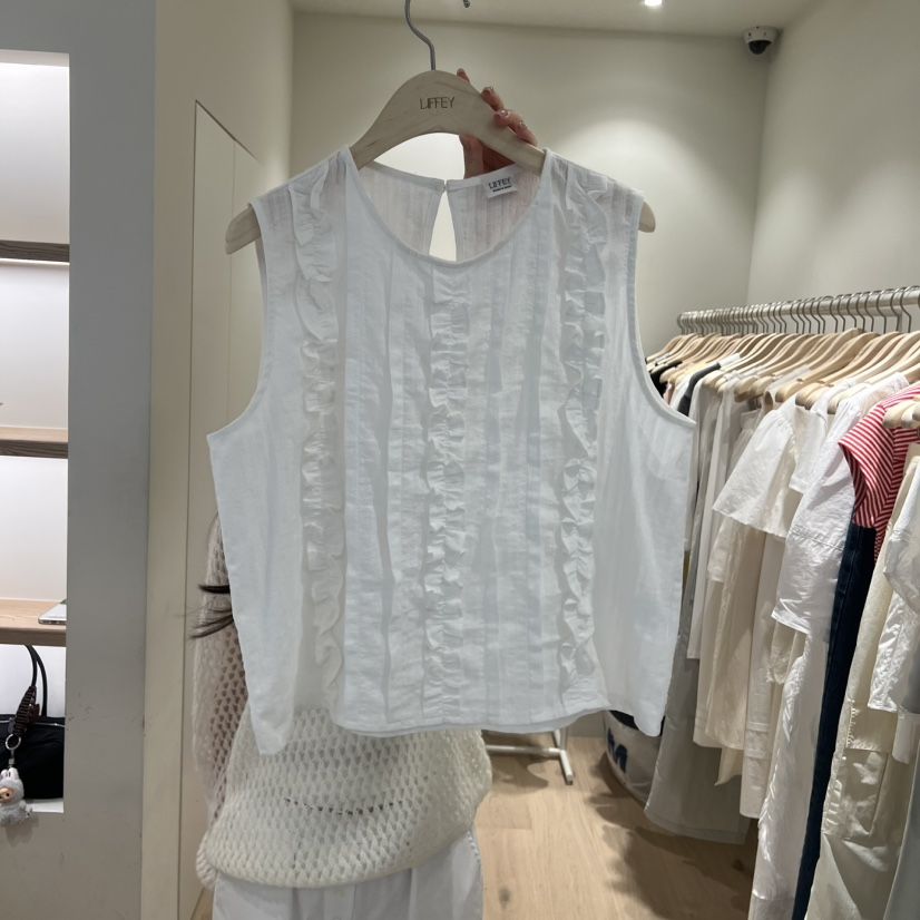 LIFFEY韓國東大門代購女裝新款職業時尚26春夏推薦吊帶背心LIFFEY吊帶/背心