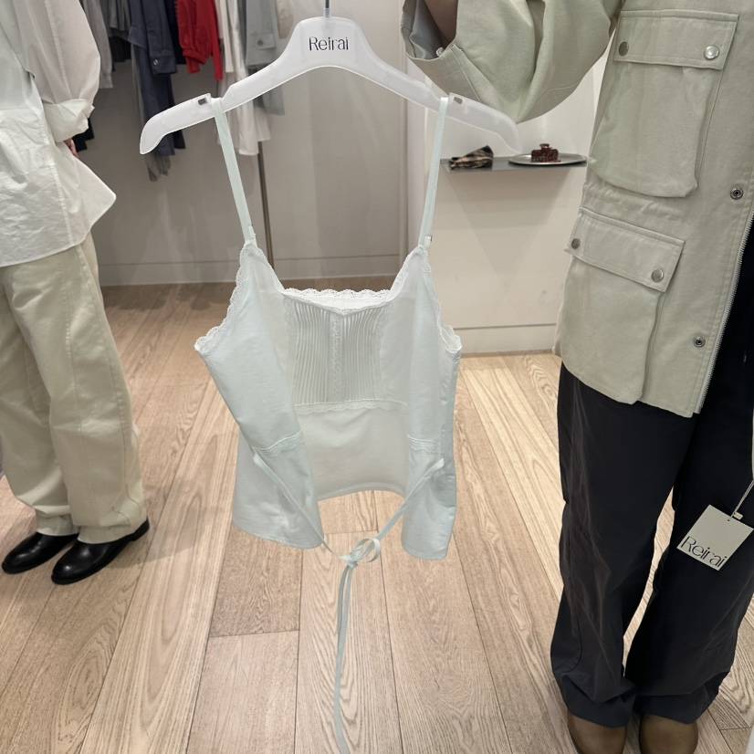 REIRAI韓國東大門代購女裝新品時尚職業推薦吊帶背心蕾絲Reirai吊帶/背心