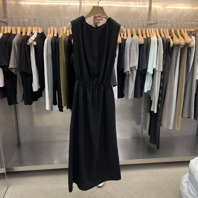 ESSENCE韓國代購女裝新品人氣職業時尚推薦26春夏連衣裙亞麻布ESSENCE連衣裙