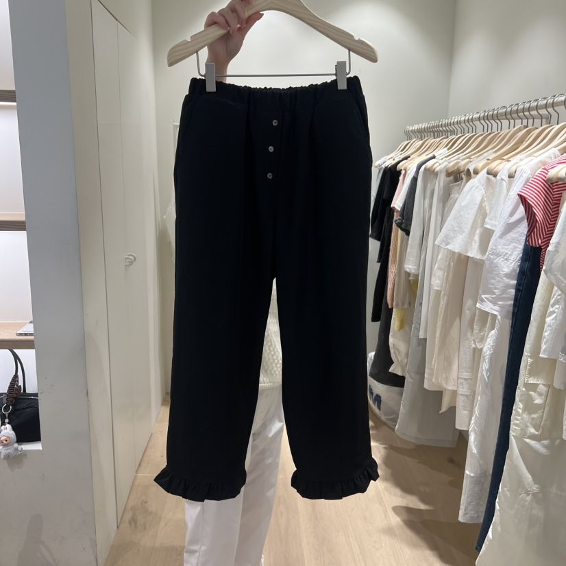 LIFFEY韓國東大門代購女裝新款人氣休閑推薦休閑褲七分褲LIFFEY休閑褲