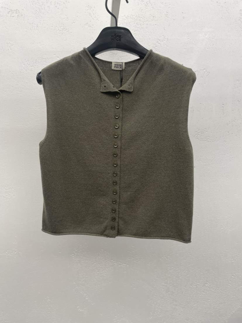 KARE/WEREPIECE韓國代購女士新款推薦人氣休閑26春夏馬甲紐扣KARE/WEREPIECE馬甲