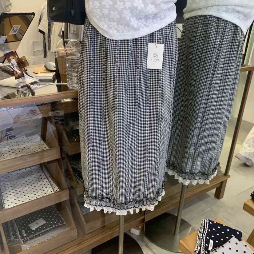 TAN&amp;COMO韓國東大門代購女士新品人氣26春夏半身裙中短裙tan-COMO半身裙/中短裙