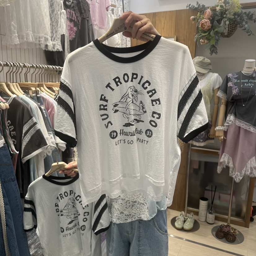 MARI CO韓國代購女裝新品時尚休閑熱賣人氣26春夏推薦T恤MARI COT恤